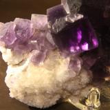 Fluorite<br />Berbes mining area, Berbes, Ribadesella, Comarca Oriente, Principality of Asturias (Asturias), Spain<br />104mm x 82mm x 66mm<br /> (Author: franjungle)