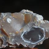 Moganita.<br />Agaete, Gran Canaria, Provincia de Las Palmas, Canarias, España<br />8 x 5 cm.<br /> (Autor: Rafael varela olveira)