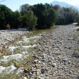 About 40 km from home, I stopped to photograph this river that hardly ever flows as water is led away with a canal and weir higher up. (Author: Pierre Joubert)