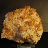 Calcite on Dolomite<br />Candesa Quarry, Alto de Verdenueva, Camargo, Comarca Santander, Cantabria, Spain<br />110 mm x 92 mm x 38 mm<br /> (Author: franjungle)