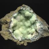 Prehnite<br />O&G Southbury Quarry, Southbury, New Haven County, Connecticut, USA<br />5.5 x 8.5 x 11.2 cm<br /> (Author: crosstimber)