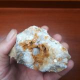 Celestina y Calcita<br />Tunel de San Antón, Boqueres, San Vicente del Raspeig/Sant Vicent del Raspeig, Comarca Campo de Alicante, Alicante / Alacant, Comunidad Valenciana / Comunitat Valenciana, España<br />10x7 cm aprox<br /> (Autor: ximocompany)