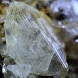 Anglesita<br />Touissit, Distrito Touissit, Provincia Jerada, Región Oriental, Marruecos<br />44 x 36 x 30 mm.<br /> (Autor: José Luis Zamora)
