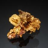 Gold<br />Colorado Quartz Mine, Colorado, Colorado District, Mother Lode Belt, Mariposa County, California, USA<br />2.0 x 2.6 cm<br /> (Author: crosstimber)