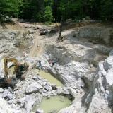 An earlier view of the hole. (Author: vic rzonca)