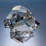 Cuarzo (variedad herkimer)<br />Condado Herkimer, New York, USA<br />cristal 50x45 mm<br /> (Autor: Ramon A  Lopez Garcia)