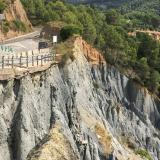 PizarrasOlesa de Montserrat, Comarca Baix Llobregat, Barcelona, Cataluña / Catalunya, España (Autor: Emilio Téllez)