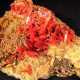 Crocoite<br />Adelaide Mine, Dundas mineral field, Zeehan District, West Coast Council, Tasmania, Australia<br />153 mm x 110 mm x 85 mm<br /> (Author: Robert Seitz)