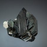 Chalcocite<br />Bristol Copper Mine, Bristol, Hartford County, Connecticut, USA<br />2.2 x 2.8 cm<br /> (Author: crosstimber)
