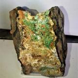Montgomeryita<br />Pedrera Turó de Montcada, Montcada i Reixac, Comarca Vallès Occidental, Barcelona, Cataluña / Catalunya, España<br />7x5 cm.<br /> (Autor: Adri Rodríguez)