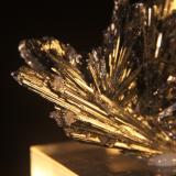 Stibnite<br />Herja Mine, Chiuzbaia, Baia Sprie, Maramures, Romania<br />60mm x 39mm x 22mm<br /> (Author: franjungle)