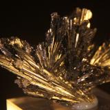 Stibnite<br />Herja Mine, Chiuzbaia, Baia Sprie, Maramures, Romania<br />60mm x 39mm x 22mm<br /> (Author: franjungle)