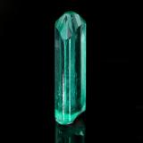 Beryl (variety emerald)<br />Chivor mining district, Municipio Chivor, Eastern Emerald Belt, Boyacá Department, Colombia<br />4x10mm<br /> (Author: Fiebre Verde)