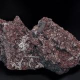 Quartz, Hematite, Barite<br />Egremont, West Cumberland Iron Field, former Cumberland, Cumbria, England / United Kingdom<br />20.0 x 10.5 cm<br /> (Author: am mizunaka)