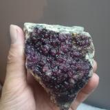 Fluorita<br />Ledoño (San Pedro), Culleredo, Comarca Coruña, La Coruña / A Coruña, Galicia / Galiza, España<br />10x8cm aprox<br /> (Autor: ximocompany)