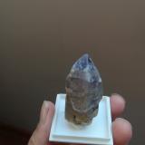 Cuarzo (variedad amatista)<br />Pedrera Mas Sever, Massabè (Mas Ceber), Sils, Comarca La Selva, Gerona / Girona, Cataluña / Catalunya, España<br />6,5x 3 cm aprox<br /> (Autor: ximocompany)