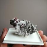 Cinabrio<br />Mina Escarlati, Puerto de las Señales, Maraña, Comarca Montaña Oriental, León, Castilla y León, España<br />8x5 cm aprox<br /> (Autor: ximocompany)