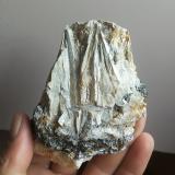 Cianita<br />Silán, Muras, Comarca Terra Chá, Lugo, Galicia / Galiza, España<br />8x6 cm aprox<br /> (Autor: ximocompany)