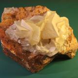 Calcite<br />Eficacia Quarry, Las Arroyadas, Arcones, Comarca Tierras de Sepúlveda, Segovia, Castile and León, Spain<br />124mm x 115mm x 78mm<br /> (Author: franjungle)