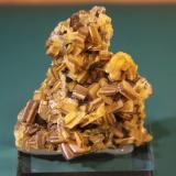 Wulfenite<br />Ojuela Mine, Mapimí, Municipio Mapimí, Durango, Mexico<br />52mm x 67mm 29mm<br /> (Author: franjungle)