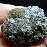 Galena, Esfalerita y DolomitaMinas de Mercadal, Cartes, Comarca Besaya, Cantabria, Spain6 x 4 cm. (Autor: javier ruiz martin)