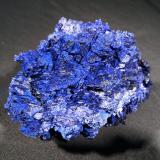 Azurite<br />Nchanga Mine, Chingola, Chingola District, Copperbelt Province, Zambia<br />116 mm x 80 mm x 65 mm<br /> (Author: Robert Seitz)