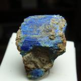 Chalcostibita (Calcostibita)<br />Rhar el Anz (Rar el Anz), Oued Cherrat (Cherrat Wadi), Chaouia-Ouardigha, Prefectura Casablanca, Región Casablanca-Settat, Marruecos<br />25x30 mm<br /> (Autor: Ignacio)