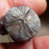GoethitaLa Arboleda Mines, La Arboleda (Zugaztieta), Valle de Trápaga/Trapagaran, Comarca Gran Bilbao, Vizcaya / Bizkaia, Basque Country (Euskadi), Spain4,5 x 1,5 cm. (Autor: javier ruiz martin)