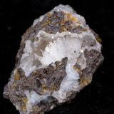 Natrolite (?) / Mesolite (?), Heulandite-Ca<br />Hvalfjörður, Capital Region, Iceland<br />29x48x26mm<br /> (Author: Bergur_E_Sigurdarson)
