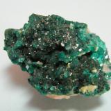 Dioptase<br />Tsumeb Mine, Tsumeb, Otjikoto Region, Namibia<br />39mm x 27mm x 30mm<br /> (Author: Heimo Hellwig)