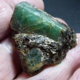 Berilo (variedad esmeralda)Emerald Deposit, A Franqueira, A Cañiza, Comarca Paradanta, Pontevedra, Galicia / Galiza, Spain4 x 4 cm. (Autor: javier ruiz martin)