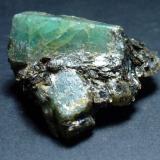 Berilo (variedad esmeralda)Emerald Deposit, A Franqueira, A Cañiza, Comarca Paradanta, Pontevedra, Galicia / Galiza, Spain4 x 4 cm. (Autor: javier ruiz martin)