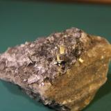 Fluorite<br />Emilio Mine, Obdulia vein, Caravia mining area, La Rubiera, Loroñe, Colunga, Comarca de la Sidra, Principality of Asturias (Asturias), Spain<br />52 mm x 44 mm x 40 mm<br /> (Author: franjungle)