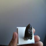 Cuarzo ( variedad ahumado)<br />Cantera Cillarga, Linar da Raina, Ponteareas, Comarca El Condado, Pontevedra, Galicia / Galiza, España<br />5x1,5 cm aprox<br /> (Autor: ximocompany)