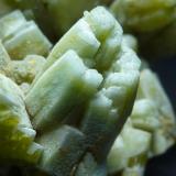 Piromorfita con Plumbogummita<br />Zona Yangshuo / Laohu, Montes Haiyang, Prefectura Guilin, Región Autónoma Guangxi Zhuang, China<br />6 x 4 cm.<br /> (Autor: javier ruiz martin)