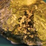 Epidote and Quartz<br />Burguillos del Cerro, Comarca Zafra-Río Bodión, Badajoz, Extremadura, Spain<br />76mm x 63mm x 42mm<br /> (Author: franjungle)
