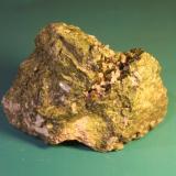 Epidote and Quartz<br />Burguillos del Cerro, Comarca Zafra-Río Bodión, Badajoz, Extremadura, Spain<br />76mm x 63mm x 42mm<br /> (Author: franjungle)