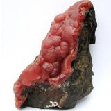 Rhodochrosite<br />Ushkatyn No. 1 deposit, Ushkatyn deposits, Zhayrem, Karaganda Region, Kazakhstan<br />Specimen height 11 cm<br /> (Author: Tobi)