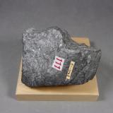 Boulangerita<br />Mina Glanzenberg, Silberg, Kirchhundem, Olpe, Sauerland, Renania del Norte-Westfalia/Nordrhein-Westfalen, Alemania<br />7,7 x 5,6 x 3 cm.<br /> (Autor: J. G. Alcolea)