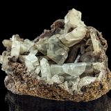 Baryte<br />Dufton Fell Mine, Dufton, Eden District, former Cumberland, Cumbria, England / United Kingdom<br />11,9 x 8,5 x 8,3 cm<br /> (Author: Niels Brouwer)