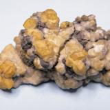 Smithsonite<br />Tsumeb Mine, Tsumeb, Otjikoto Region, Namibia<br />52mm x 26mm x 22mm<br /> (Author: Heimo Hellwig)