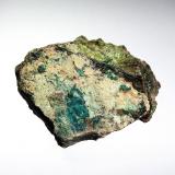 Faustita<br />Mina Copper King, Monte Schroeder, Subdistrito Maggie Creek, Carlin Trend, Condado Eureka, Nevada, USA<br />6 x 5 cm.<br /> (Autor: Antonio P. López)