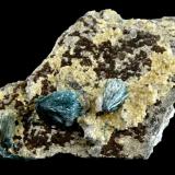Gormanita<br />Zona Rapid Creek, distrito minero Dawson, Territorio Yukon, Canadá<br />50x30 mm.<br /> (Autor: Jesus Franquesa Baucells)