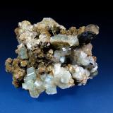Fluorapatito<br />Minas da Panasqueira, Aldeia de São Francisco de Assis, Covilhã, Castelo Branco, Cova da Beira, Centro, Portugal<br />9 x 7 cm.<br /> (Autor: Antonio P. López)