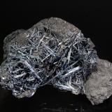 Stibnite<br />San Martín Mine, San Martín, San Martín-Sabinas District, Municipio Sombrerete, Zacatecas, Mexico<br />4.6 x 7.3 x 10.7 cm<br /> (Author: crosstimber)