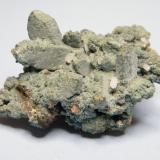 Malachite after Azurite and Cerussite<br />Tsumeb Mine, Tsumeb, Otjikoto Region, Namibia<br />45mm x 34mm x 25mm<br /> (Author: Heimo Hellwig)