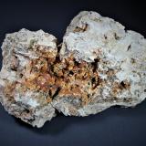 Stilbite, Aegerine, Analcime, OrthoclaseCondado Big Rock, Zona Granite Mountain, Little Rock, Condado Pulaski, Arkansas, USA185 mm x 122 mm x 62 mm (Author: Don Lum)