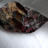 CinabrioAlmaden Mine, Almadén, Comarca Valle de Alcudia, Ciudad Real, Castilla-La Mancha, Spain8x5x4 centimetros (Autor: Pedro Apita)