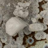 Phillipsite-Ca associated with Paulingite-Ca<br />Three Mile Creek, Ritter, Grant County, Oregon, USA<br />FOV = 3.6 mm<br /> (Author: Doug)