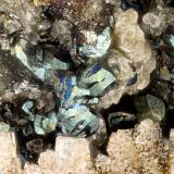 Tennantite<br />Walton Baryte Mine, Walton, Hants County, Nova Scotia, Canada<br />FOV = 2.9 mm<br /> (Author: Doug)